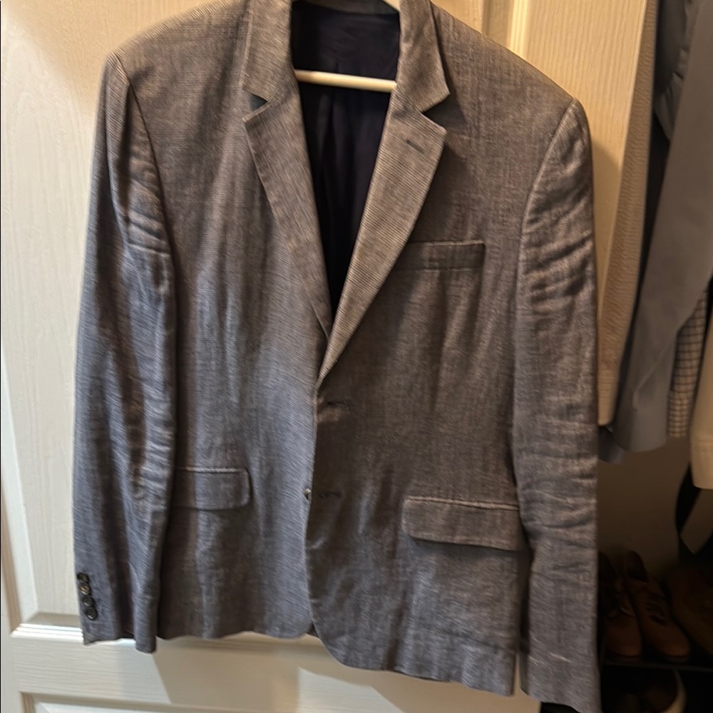 Vince Charcoal Blazer for Men